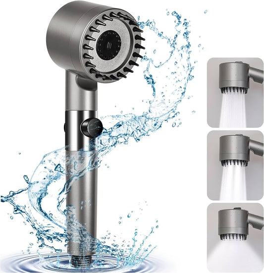 Cabezal De Ducha Con Masajeador