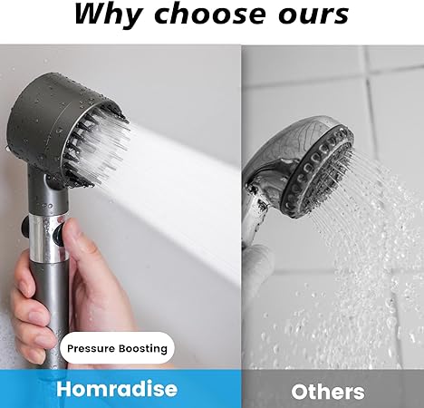 Cabezal De Ducha Con Masajeador